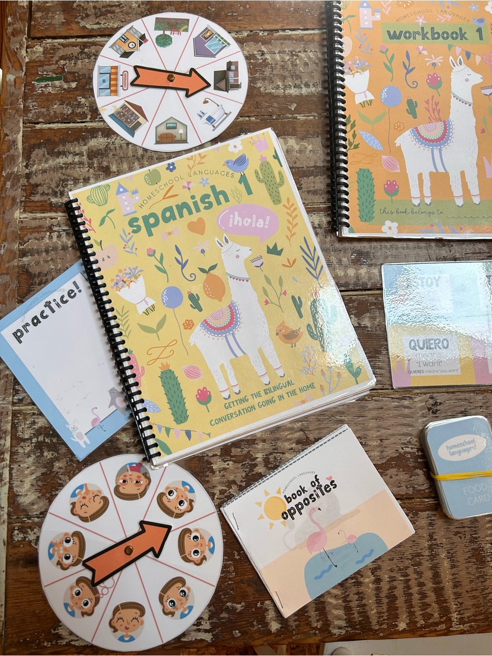 Homeschool Languages Spanish Level 1 curriculum- complete